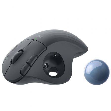 Ratón Trackball Inalámbrico por Bluetooth Logitech ERGO M575/ Hasta 2000 DPI/ Grafito Ratón Trackball Inalámbrico por Bluetooth Logitech ERGO M575/ Hasta 2000 DPI/ Grafito