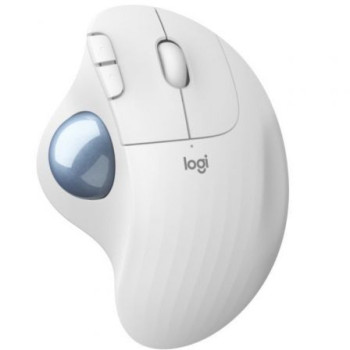 Ratón Trackball Inalámbrico por Bluetooth Logitech ERGO M575/ Hasta 2000 DPI/ Blanco Crudo Ratón Trackball Inalámbrico por Bluetooth Logitech ERGO M575/ Hasta 2000 DPI/ Blanco Crudo