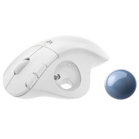 Ratón Trackball Inalámbrico por Bluetooth Logitech ERGO M575/ Hasta 2000 DPI/ Blanco Crudo Ratón Trackball Inalámbrico por Bluetooth Logitech ERGO M575/ Hasta 2000 DPI/ Blanco Crudo