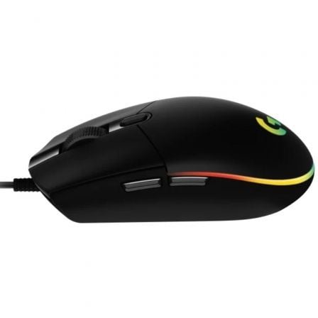 Ratón Gaming Logitech G102 Lightsync/ Hasta 8000 DPI/ Negro Ratón Gaming Logitech G102 Lightsync/ Hasta 8000 DPI/ Negro