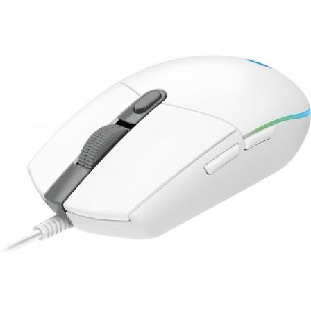 Ratón Gaming Logitech G102 Lightsync/ Hasta 8000 DPI/ Blanco Ratón Gaming Logitech G102 Lightsync/ Hasta 8000 DPI/ Blanco