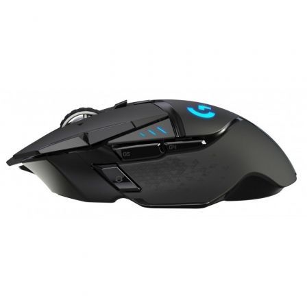 Ratón Gaming Inalámbrico Logitech G502 Lightspeed/ Batería recargable/Hasta 25600 DPI Ratón Gaming Inalámbrico Logitech G502 Lightspeed/ Batería recargable/Hasta 25600 DPI