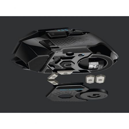 Ratón Gaming Inalámbrico Logitech G502 Lightspeed/ Batería recargable/Hasta 25600 DPI Ratón Gaming Inalámbrico Logitech G502 Lightspeed/ Batería recargable/Hasta 25600 DPI