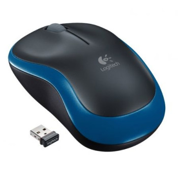 Ratón Inalámbrico Logitech M185/ Hasta 1000 DPI/ Azul Ratón Inalámbrico Logitech M185/ Hasta 1000 DPI/ Azul