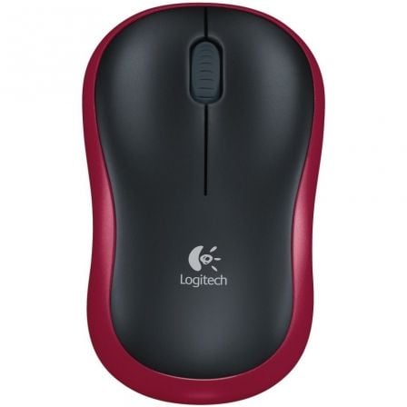 Ratón Inalámbrico Logitech M185/ Hasta 1000 DPI/ Rojo Ratón Inalámbrico Logitech M185/ Hasta 1000 DPI/ Rojo