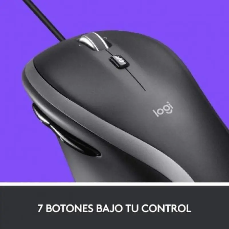 Ratón Logitech M500S/ Hasta 4000 DPI/ Negro Ratón Logitech M500S/ Hasta 4000 DPI/ Negro