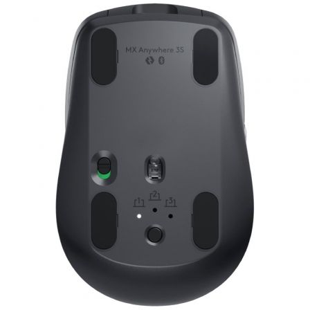 Ratón Inalámbrico por Bluetooth Logitech MX Anywhere 3S/ Batería recargable/ Hasta 8000 DPI/ Grafito Ratón Inalámbrico por Bluetooth Logitech MX Anywhere 3S/ Batería recargable/ Hasta 8000 DPI/ Grafito