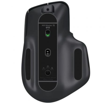 Ratón Ergonómico Inalámbrico por Bluetooth Logitech MX Master 3S/ Batería recargable/ Hasta 8000 DPI/ Grafito Ratón Ergonómico Inalámbrico por Bluetooth Logitech MX Master 3S/ Batería recargable/ Hasta 8000 DPI/ Grafito