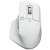 Ratón Ergonómico Inalámbrico por Bluetooth Logitech MX Master 3S/ Batería recargable/ Hasta 8000 DPI/ Gris Pálido