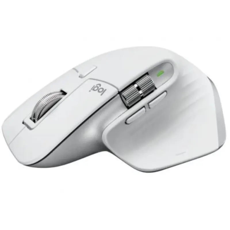 Ratón Ergonómico Inalámbrico por Bluetooth Logitech MX Master 3S/ Batería recargable/ Hasta 8000 DPI/ Gris Pálido Ratón Ergonómico Inalámbrico por Bluetooth Logitech MX Master 3S/ Batería recargable/ Hasta 8000 DPI/ Gris Pálido