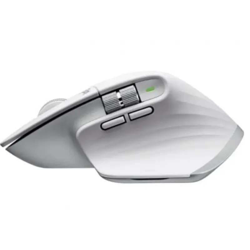 Ratón Ergonómico Inalámbrico por Bluetooth Logitech MX Master 3S/ Batería recargable/ Hasta 8000 DPI/ Gris Pálido Ratón Ergonómico Inalámbrico por Bluetooth Logitech MX Master 3S/ Batería recargable/ Hasta 8000 DPI/ Gris Pálido