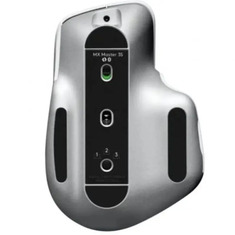 Ratón Ergonómico Inalámbrico por Bluetooth Logitech MX Master 3S/ Batería recargable/ Hasta 8000 DPI/ Gris Pálido Ratón Ergonómico Inalámbrico por Bluetooth Logitech MX Master 3S/ Batería recargable/ Hasta 8000 DPI/ Gris Pálido