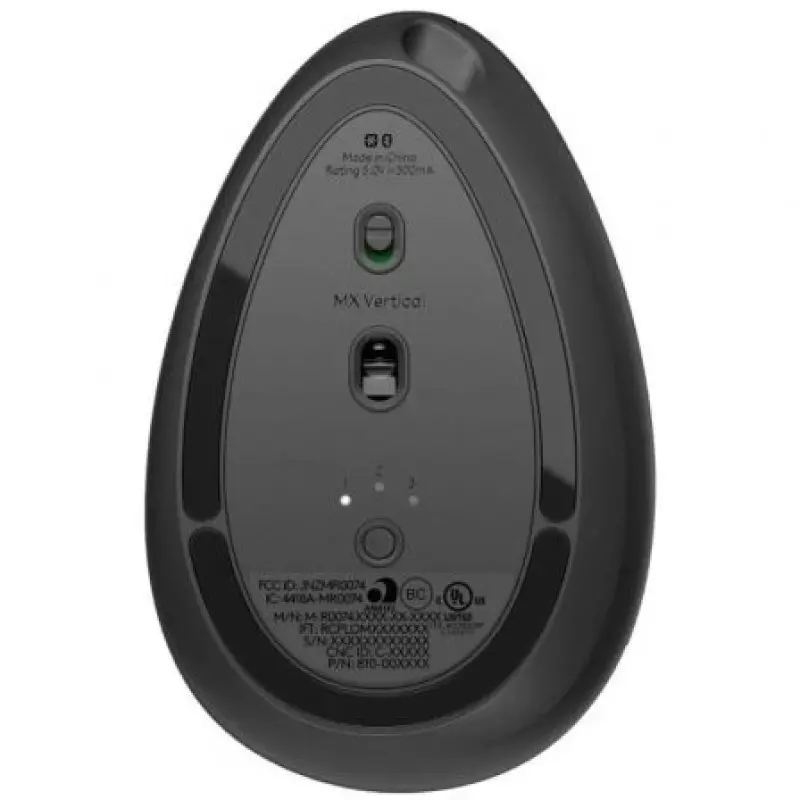 Ratón Ergonómico Inalámbrico por Bluetooth Logitech Vertical MX/ Batería recargable/ Hasta 4000 DPI Ratón Ergonómico Inalámbrico por Bluetooth Logitech Vertical MX/ Batería recargable/ Hasta 4000 DPI