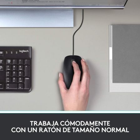 Ratón Logitech B100 OEM/ Hasta 800 DPI Ratón Logitech B100 OEM/ Hasta 800 DPI