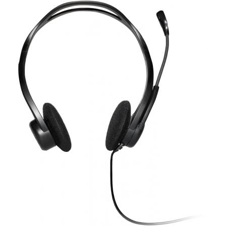Auriculares Logitech Headset PC 960/ con Micrófono/ USB/ Negros Auriculares Logitech Headset PC 960/ con Micrófono/ USB/ Negros