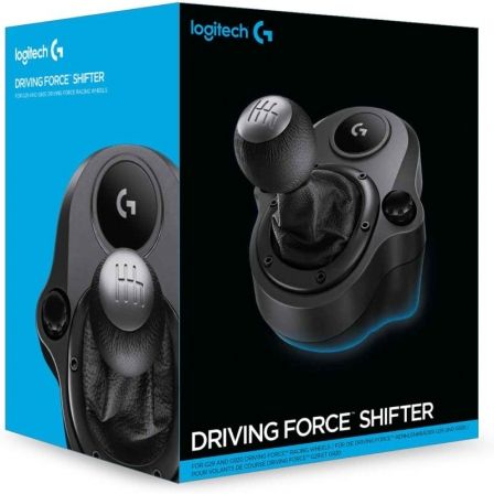 Palanca de Cambio Logitech Driving Force Shifter para Volantes G293 - G920 y G29/ 6 Velocidades Palanca de Cambio Logitech Driving Force Shifter para Volantes G293 - G920 y G29/ 6 Velocidades