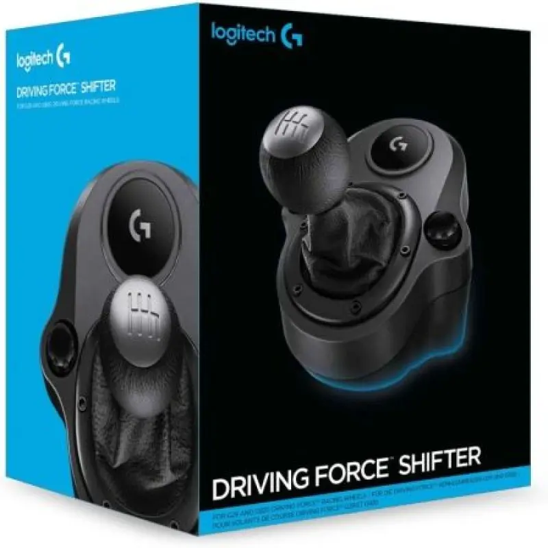 Palanca de Cambio Logitech Driving Force Shifter para Volantes G293 - G920 y G29/ 6 Velocidades Palanca de Cambio Logitech Driving Force Shifter para Volantes G293 - G920 y G29/ 6 Velocidades