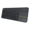 Teclado para Smart TV Logitech Wireless Touch K400 Plus Teclado para Smart TV Logitech Wireless Touch K400 Plus
