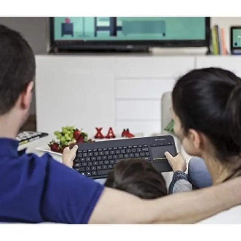 Teclado para Smart TV Logitech Wireless Touch K400 Plus Teclado para Smart TV Logitech Wireless Touch K400 Plus