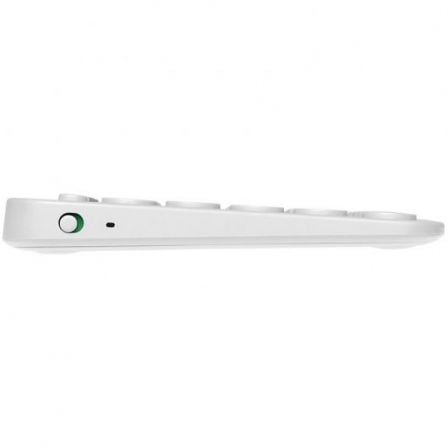 Teclado Compacto Inalámbrico por Bluetooth Logitech K380/ Blanco Teclado Compacto Inalámbrico por Bluetooth Logitech K380/ Blanco