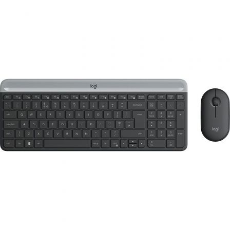 Teclado y Ratón Inalámbricos Logitech Slim Combo MK470 Teclado y Ratón Inalámbricos Logitech Slim Combo MK470