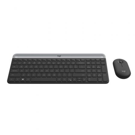 Teclado y Ratón Inalámbricos Logitech Slim Combo MK470 Teclado y Ratón Inalámbricos Logitech Slim Combo MK470