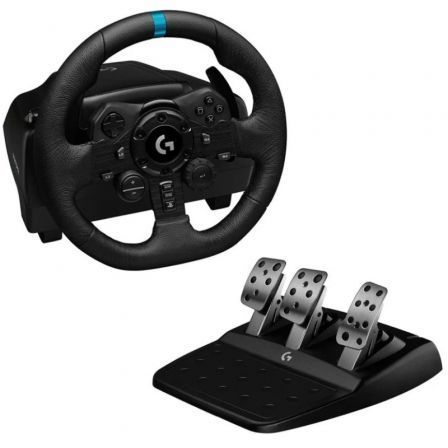 Volante con Pedales Logitech G923 TrueForce para PlayStation PS5/ PC Volante con Pedales Logitech G923 TrueForce para PlayStation PS5/ PC