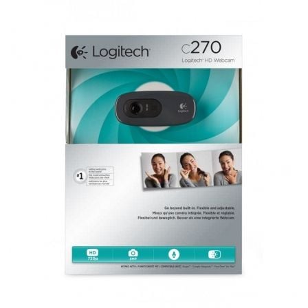 Webcam Logitech HD C270/ 1280 x 720 HD Webcam Logitech HD C270/ 1280 x 720 HD