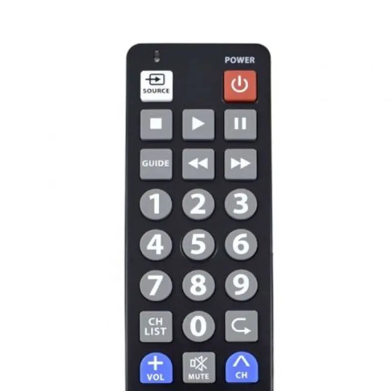 Mando para TV Samsung TMURC502 compatible con Samsung/ LG/ Philips/ Sony/ Panasonic Mando para TV Samsung TMURC502 compatible con Samsung/ LG/ Philips/ Sony/ Panasonic