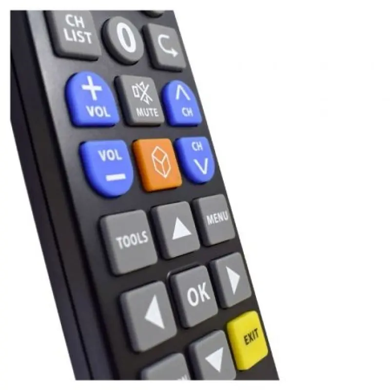 Mando para TV Samsung TMURC502 compatible con Samsung/ LG/ Philips/ Sony/ Panasonic Mando para TV Samsung TMURC502 compatible con Samsung/ LG/ Philips/ Sony/ Panasonic