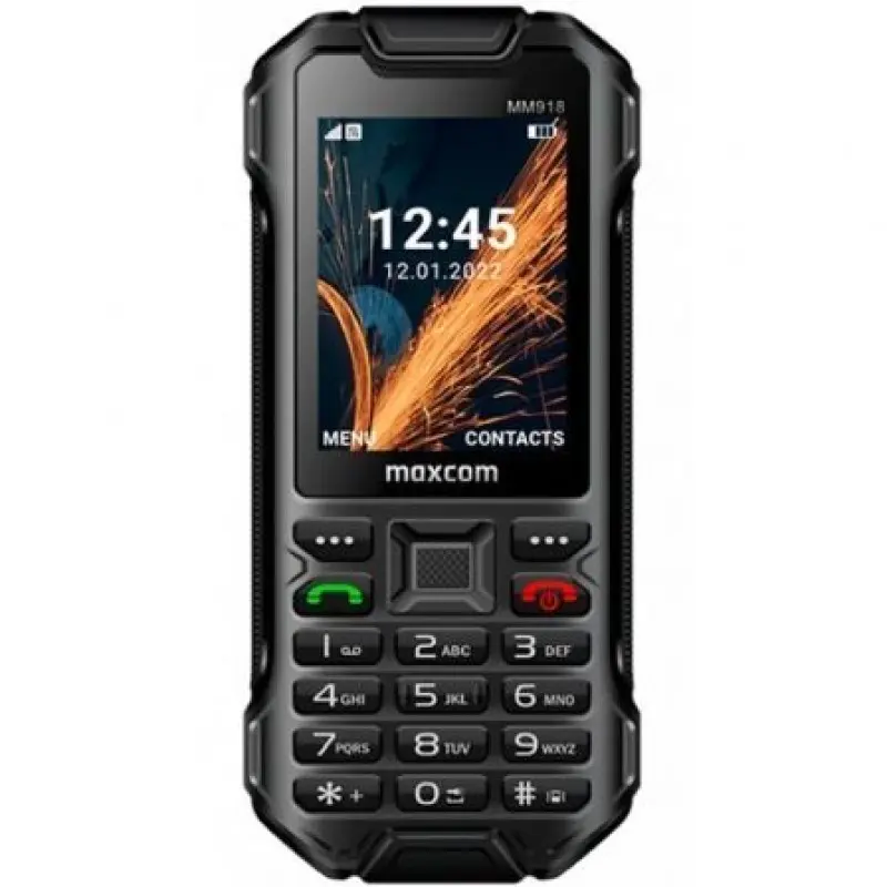 Teléfono Móvil Ruggerizado Maxcom Strong MM918 4G VoLTE/ Negro Teléfono Móvil Ruggerizado Maxcom Strong MM918 4G VoLTE/ Negro