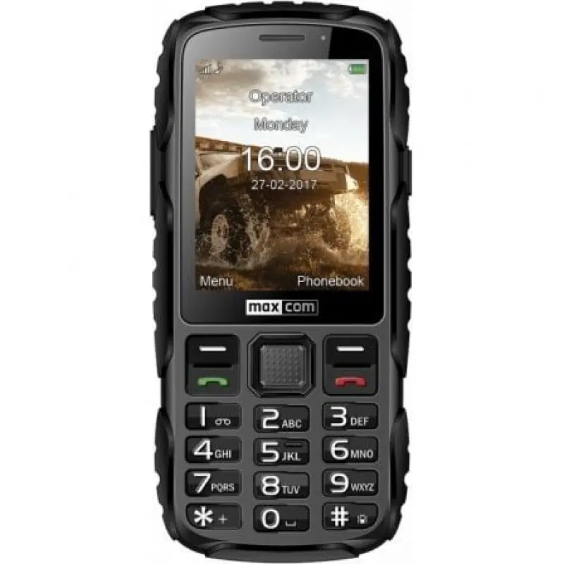Teléfono Móvil Ruggerizado Maxcom Strong MM920/ Negro Teléfono Móvil Ruggerizado Maxcom Strong MM920/ Negro