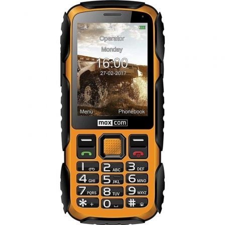 Teléfono Móvil Ruggerizado Maxcom MM920/ Amarillo Teléfono Móvil Ruggerizado Maxcom MM920/ Amarillo