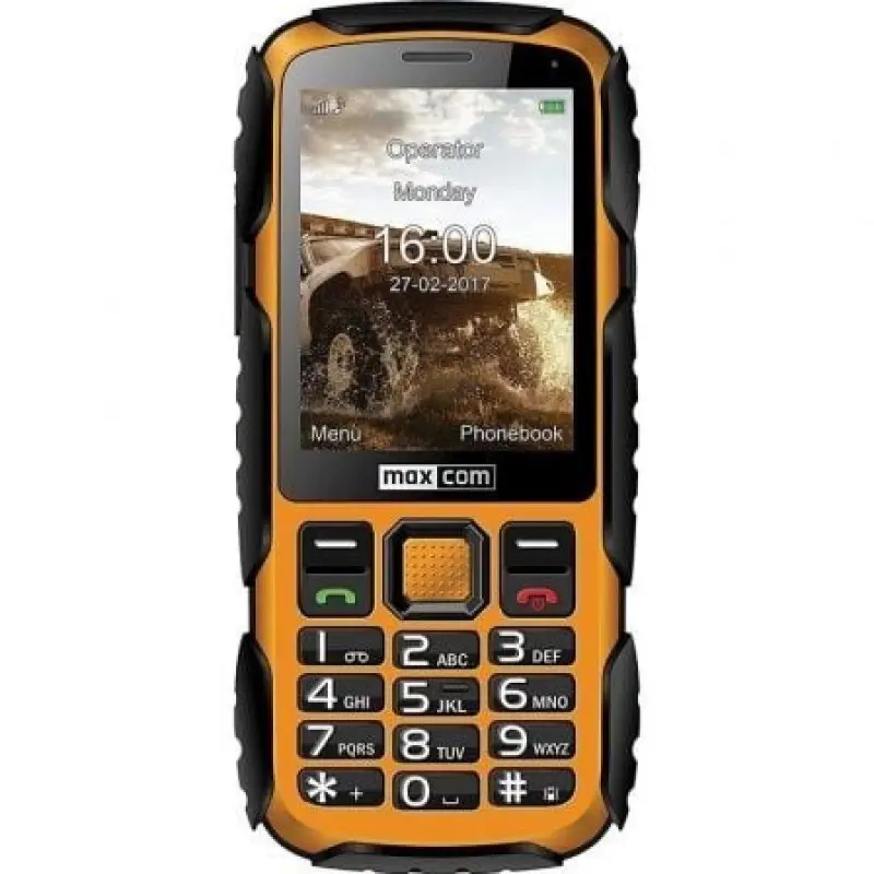 Teléfono Móvil Ruggerizado Maxcom MM920/ Amarillo Teléfono Móvil Ruggerizado Maxcom MM920/ Amarillo