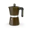 Cafetera Italiana Monix Induction Cream M671009/ 9 Tazas/ Marrón Cafetera Italiana Monix Induction Cream M671009/ 9 Tazas/ Marrón