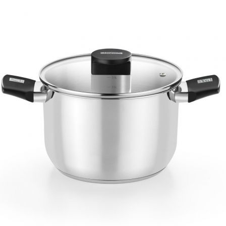 Olla Elite Inox M240218/ 18cm/ 3L/ Acero Inoxidable/ Apta para Inducción Olla Elite Inox M240218/ 18cm/ 3L/ Acero Inoxidable/ Apta para Inducción