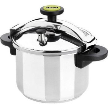 Olla a Presión Monix Classica M530002/ Ø22cm/ 6L/ Acero Inoxidable/ Apta para Inducción Olla a Presión Monix Classica M530002/ Ø22cm/ 6L/ Acero Inoxidable/ Apta para Inducción