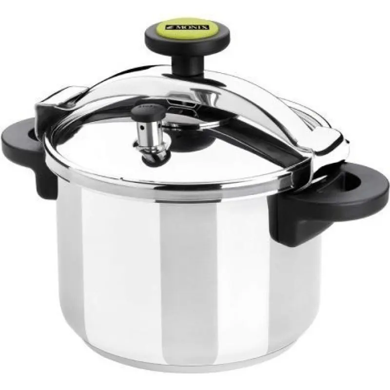 Olla a Presión Monix Classica M530002/ Ø22cm/ 6L/ Acero Inoxidable/ Apta para Inducción Olla a Presión Monix Classica M530002/ Ø22cm/ 6L/ Acero Inoxidable/ Apta para Inducción