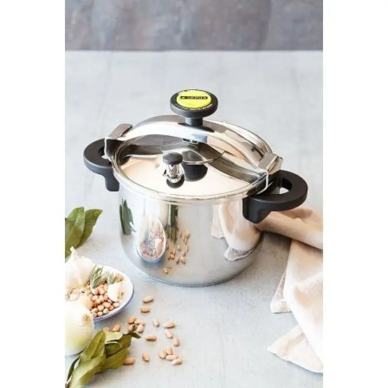 Olla a Presión Monix Classica M530002/ Ø22cm/ 6L/ Acero Inoxidable/ Apta para Inducción Olla a Presión Monix Classica M530002/ Ø22cm/ 6L/ Acero Inoxidable/ Apta para Inducción