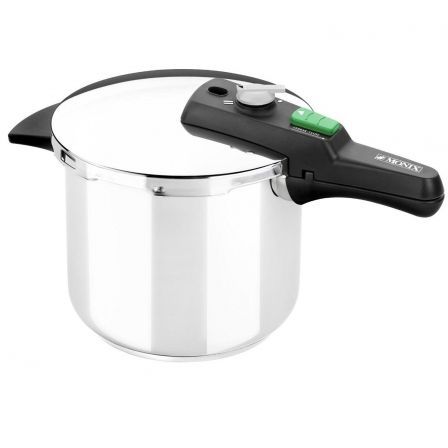 Olla a Presión Monix Quick/ Ø22cm/ 6L/ Acero Inoxidable Olla a Presión Monix Quick/ Ø22cm/ 6L/ Acero Inoxidable