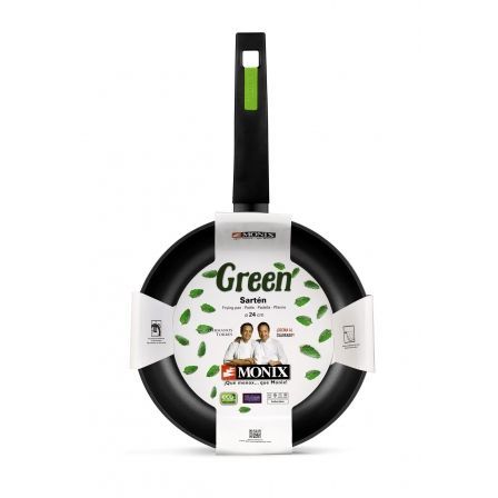 Sartén Monix Green M481226/ Ø26cm/ Aluminio forjado/ Apta para Inducción Sartén Monix Green M481226/ Ø26cm/ Aluminio forjado/ Apta para Inducción