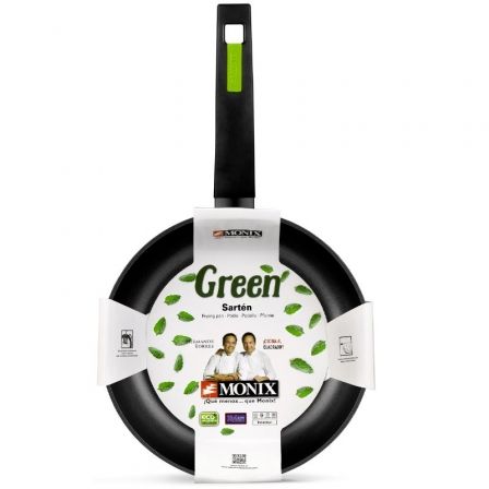 Sartén Monix Green M481228/ Ø28cm/ Aluminio forjado/ Apta para Inducción Sartén Monix Green M481228/ Ø28cm/ Aluminio forjado/ Apta para Inducción