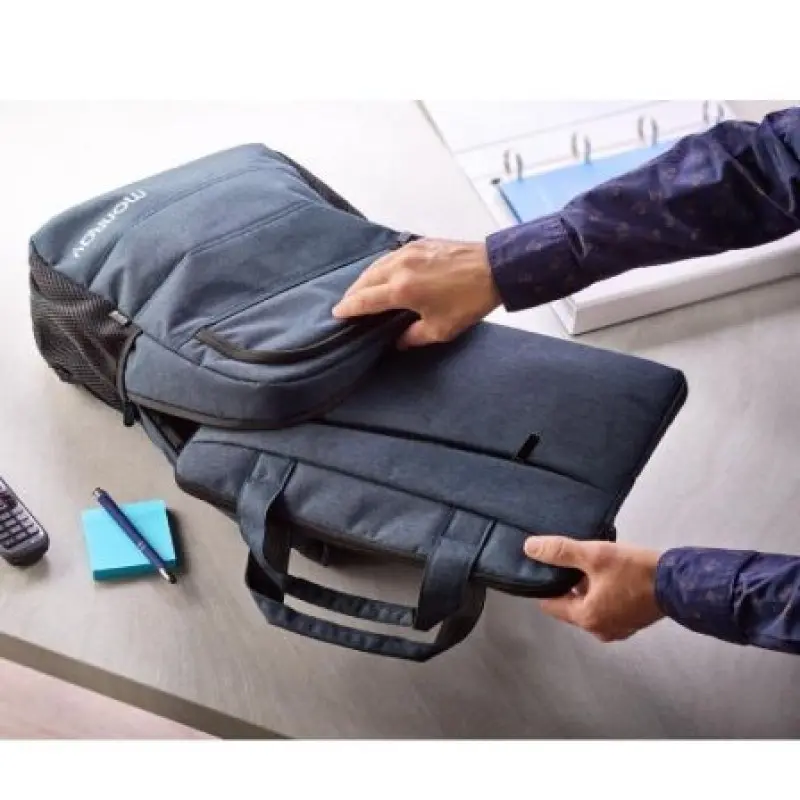 Maletín Monray Charter para Portátiles hasta 15.6'/ Azul Maletín Monray Charter para Portátiles hasta 15.6'/ Azul