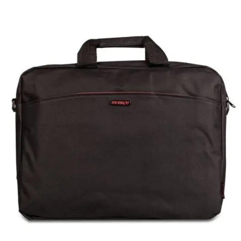 Maletín Monray Enterprise para Portátiles hasta 15.6'/ Negro/ Rojo Maletín Monray Enterprise para Portátiles hasta 15.6'/ Negro/ Rojo