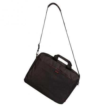 Maletín Monray Enterprise para Portátiles hasta 15.6'/ Negro/ Rojo Maletín Monray Enterprise para Portátiles hasta 15.6'/ Negro/ Rojo