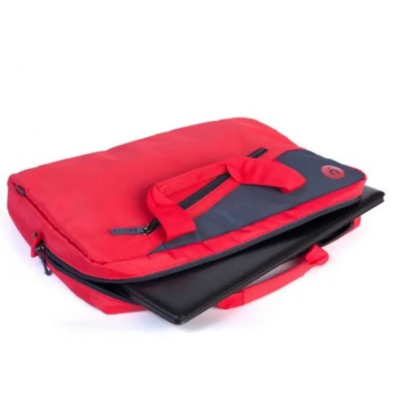 Maletín Monray Ginger para Portátiles hasta 15.6'/ Cinta para Trolley/ Rojo Maletín Monray Ginger para Portátiles hasta 15.6'/ Cinta para Trolley/ Rojo