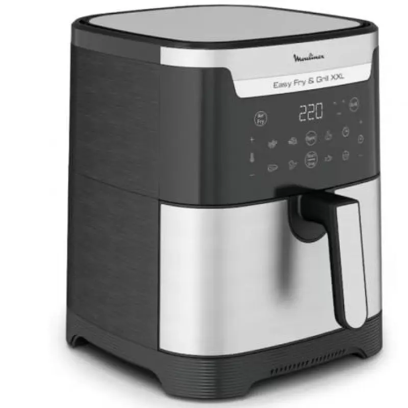Freidora por Aire / Sin Aceite Moulinex Easy Fry & Grill XXL/ 1830W/ Capacidad 6.5L Freidora por Aire / Sin Aceite Moulinex Easy Fry & Grill XXL/ 1830W/ Capacidad 6.5L