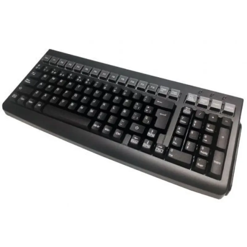 Teclado Pos Reducido Mustek MKB-800M Con Banda Magnética/ Negro Teclado Pos Reducido Mustek MKB-800M Con Banda Magnética/ Negro