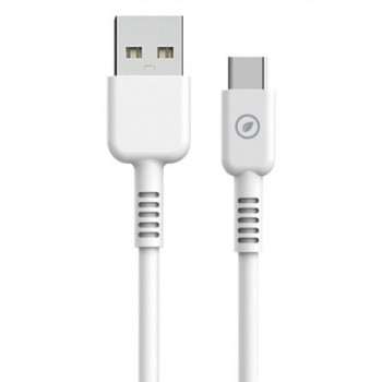 Cable USB 2.0 Tipo-C Muvit For Change MCUSC0003/ USB Tipo-C Macho - USB Macho/ Hasta 27W/ 1.2m/ Blanco Cable USB 2.0 Tipo-C Muvit For Change MCUSC0003/ USB Tipo-C Macho - USB Macho/ Hasta 27W/ 1.2m/ Blanco