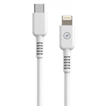 Cable USB 2.0 Tipo-C Lightning Muvit For Change MCUSC0006/ USB Tipo-C Macho - Lightning/ Hasta 27W/ 1.2m/ Blanco Cable USB 2.0 Tipo-C Lightning Muvit For Change MCUSC0006/ USB Tipo-C Macho - Lightning/ Hasta 27W/ 1.2m/ Blanco